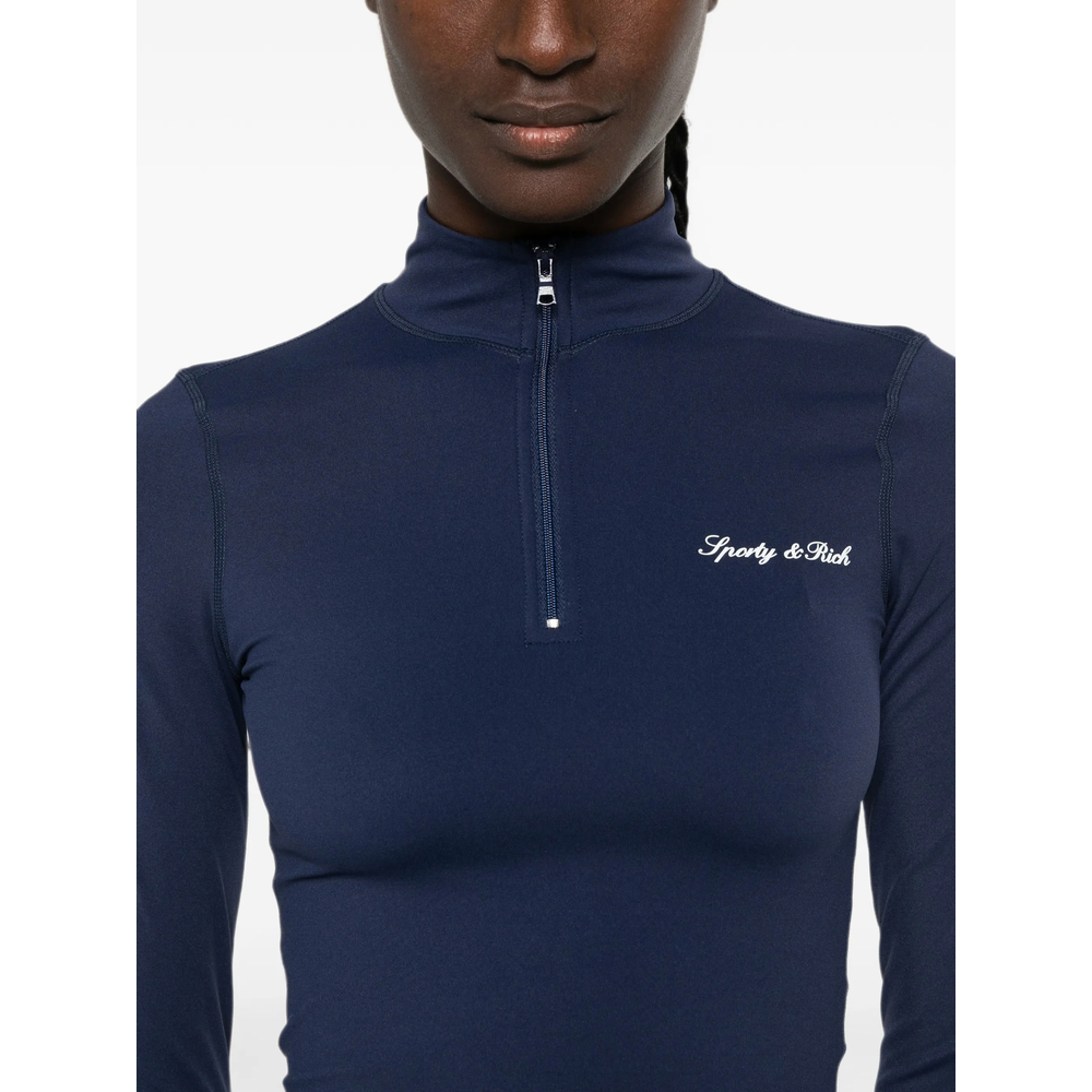 Signature Logo Quarter-Zip Performance Top
