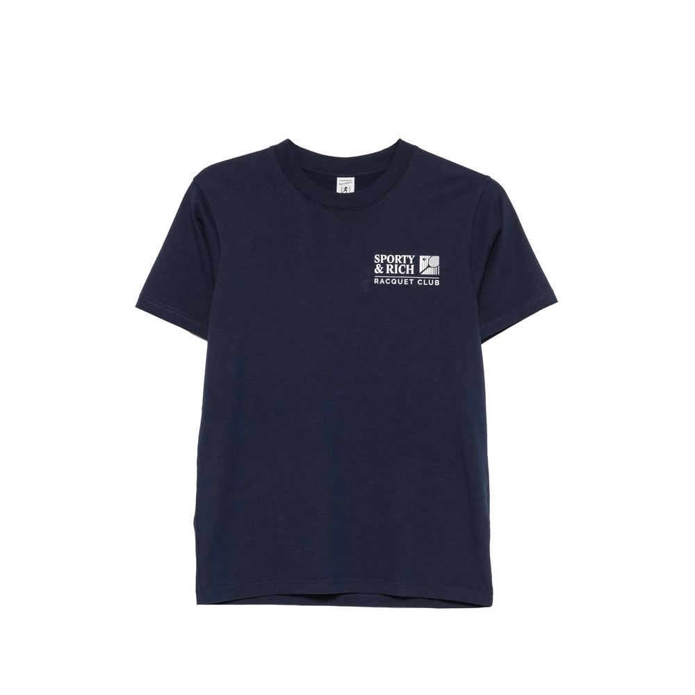 Sporty & Rich Promo Logo-print Short-sleeve T-shirt