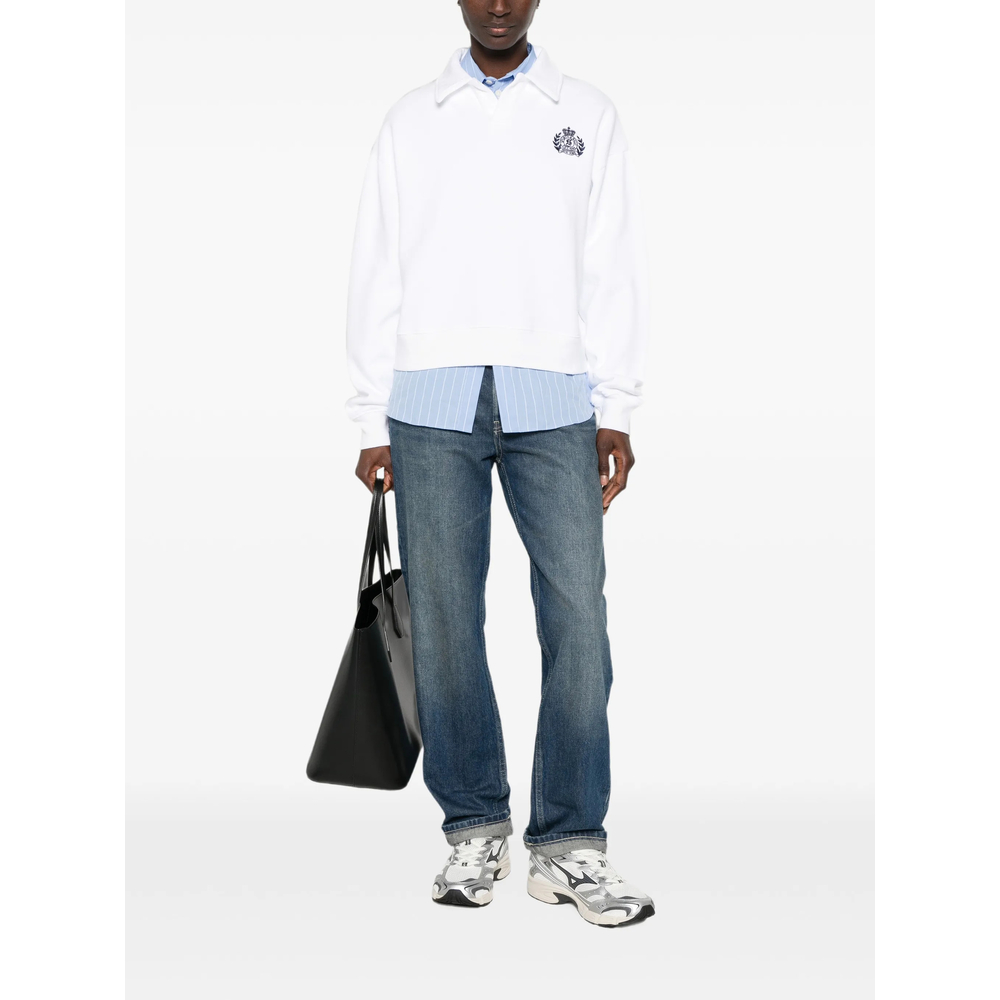 Embroidered-Logo Sweatshirt
