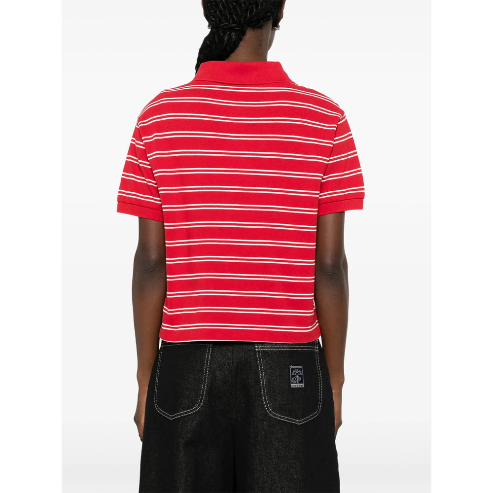 Striped Logo-Embroidered Cotton Polo