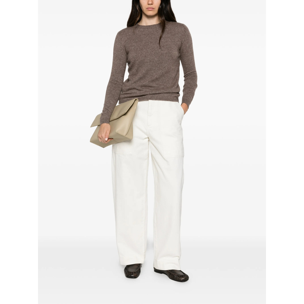 Crew-Neck Long-Sleeve Sweater