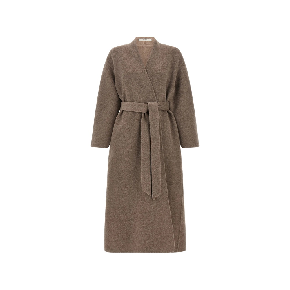 Co Belted Robe-style Coat