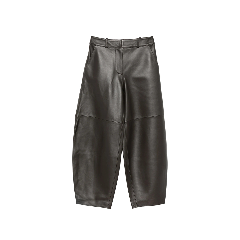 Co Wide-leg Leather Trousers
