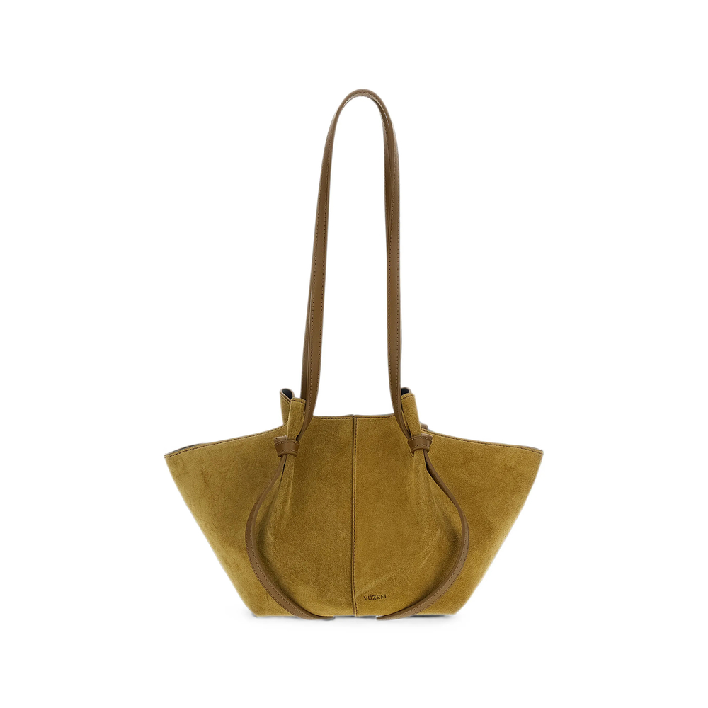 Yuzefi Mochi Suede Shoulder Bag