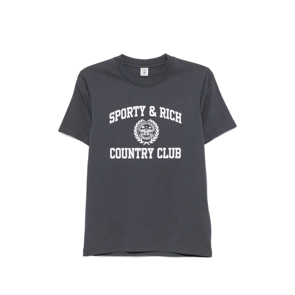 Sporty & Rich Logo-print T-shirt