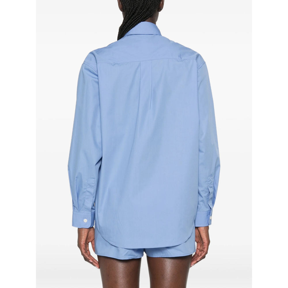 Logo-Embroidered Chest-Pocket Shirt