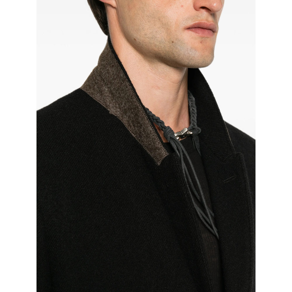 Concordian Single-Breasted Tailored Coat