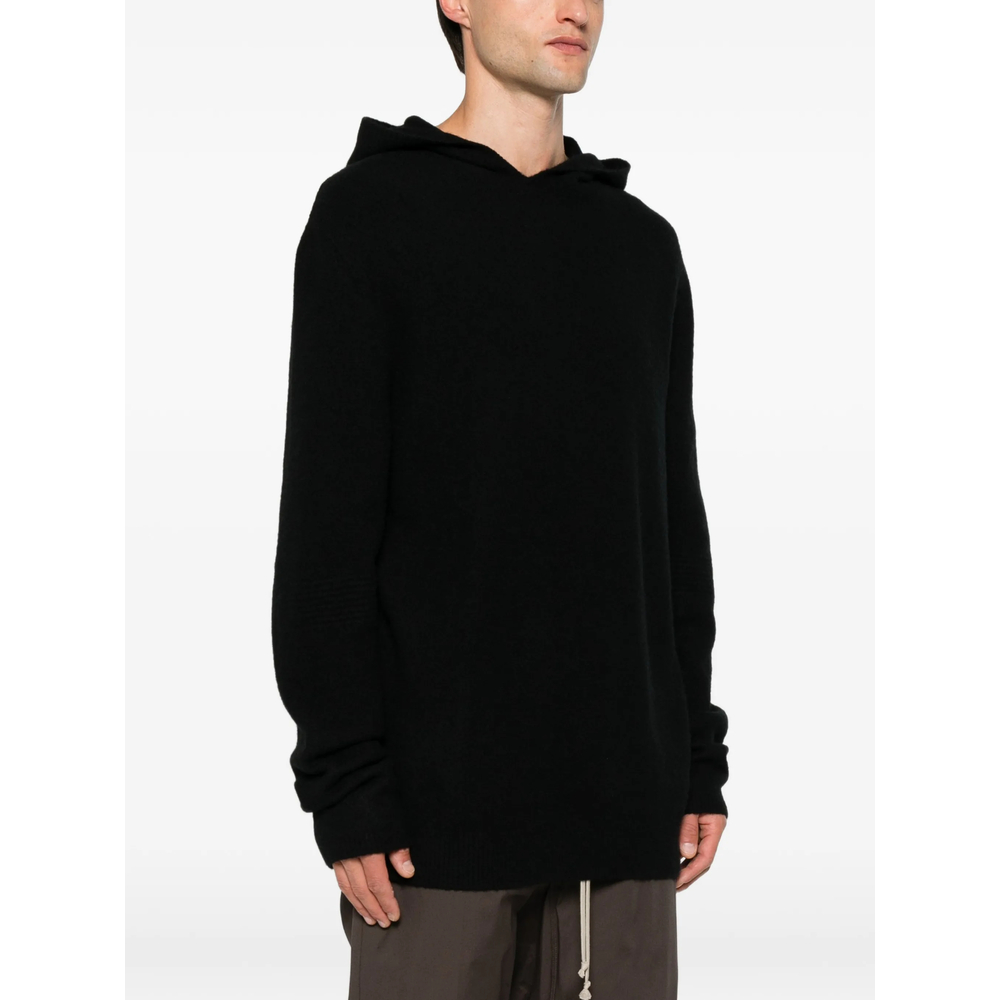 Knitted Hooded Sweater