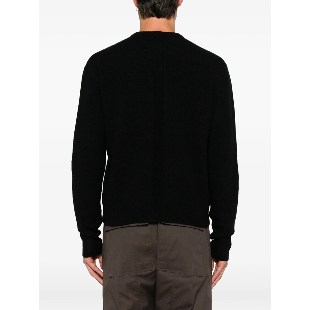 Ribbed-Trim Sweater