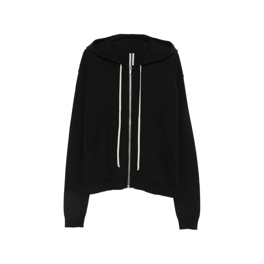 Rick Owens Zip-up Drawstring Hoodie