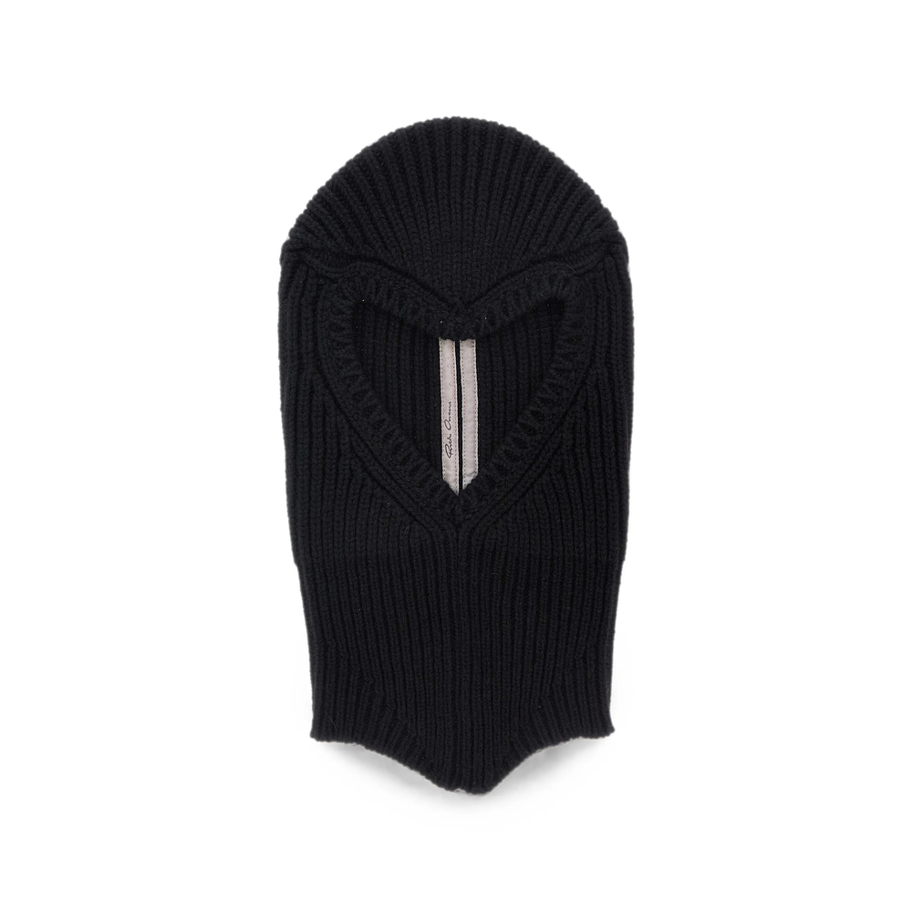 Rick Owens Ribbed-knit Cashmere And Wool Balaclava