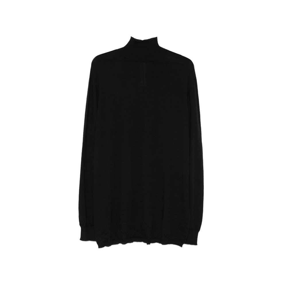 Rick Owens Roll-neck Long-sleeve Sweater