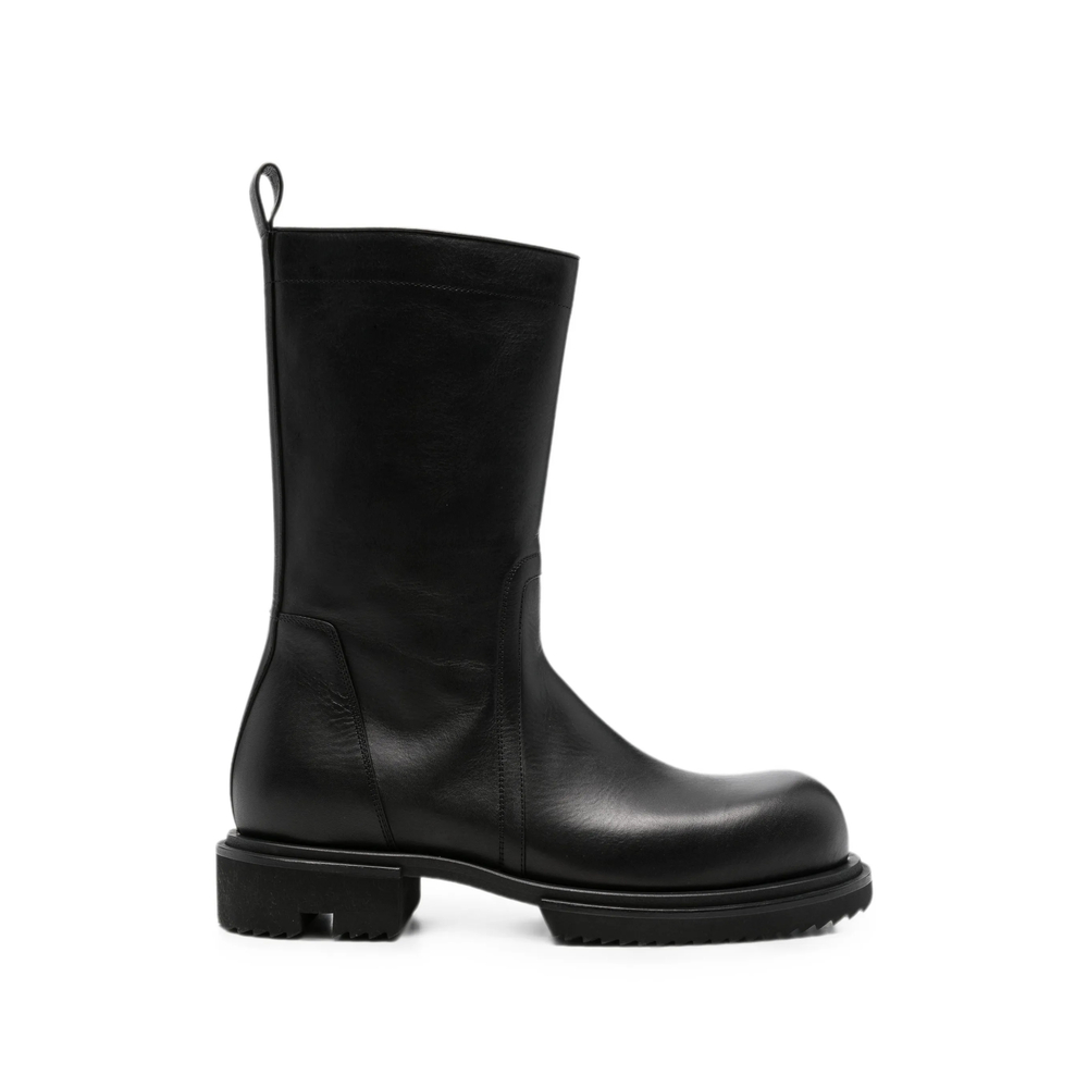 Rick Owens Side-zip Leather Boots