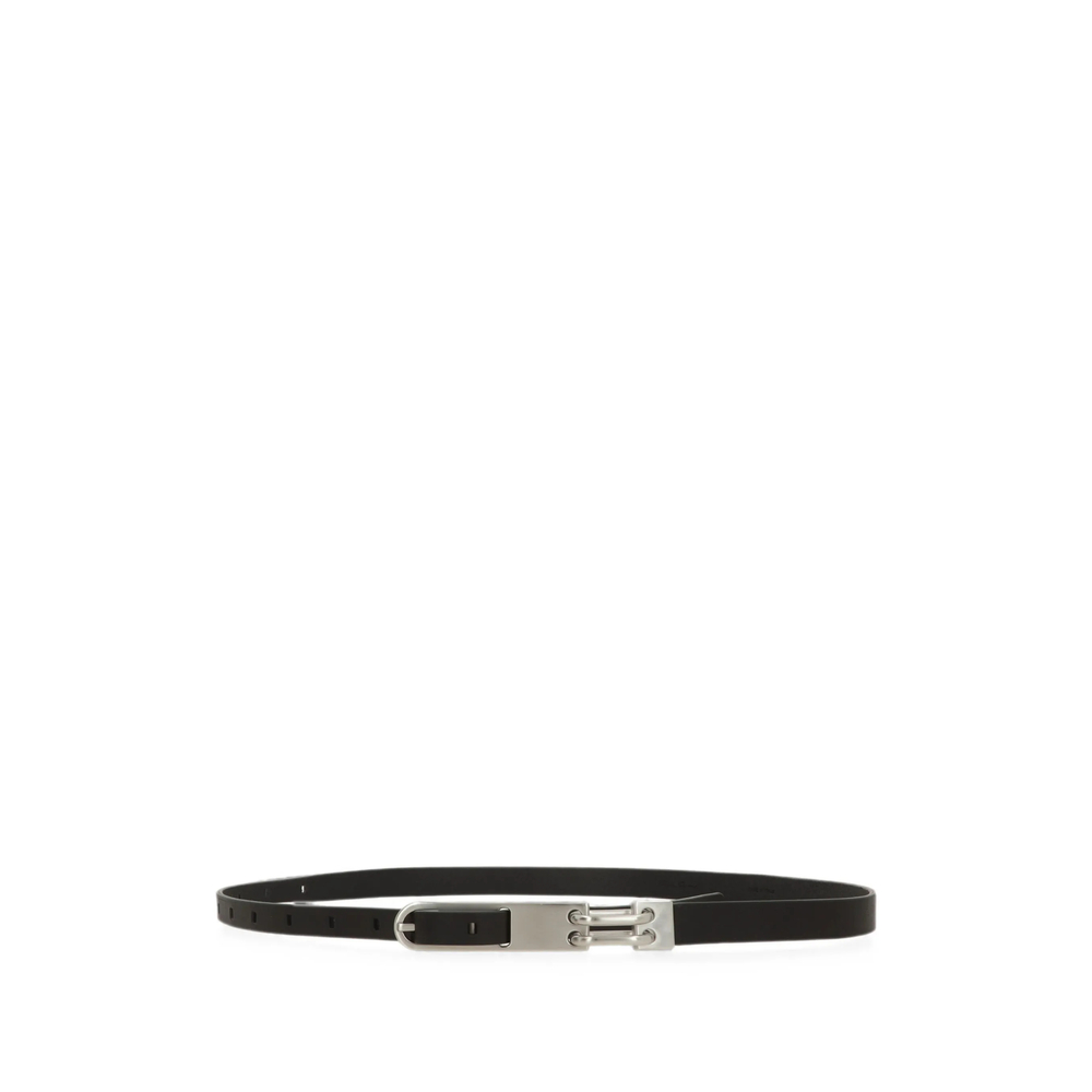 Rick Owens Leather Buckle-fastening Belt