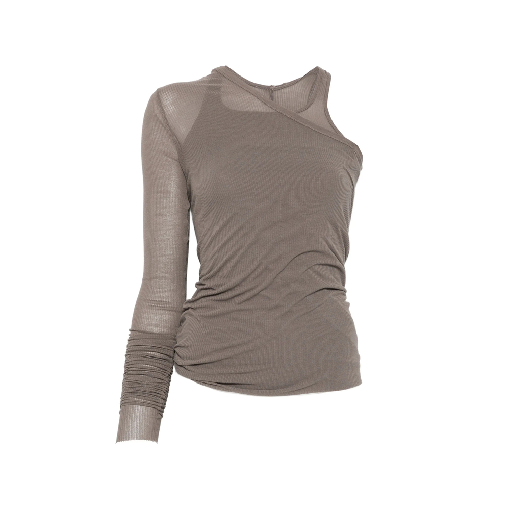 Rick Owens Tower Banana Tank Mini Rib Jersey
