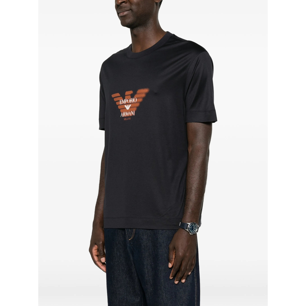 Emporio Armani Lyocell Blend Jersey T-Shirt
