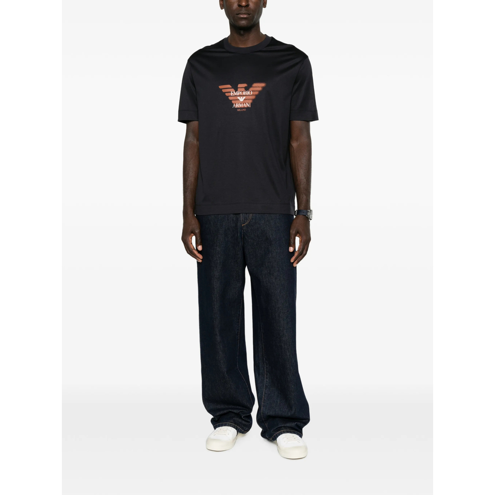 Emporio Armani Lyocell Blend Jersey T-Shirt