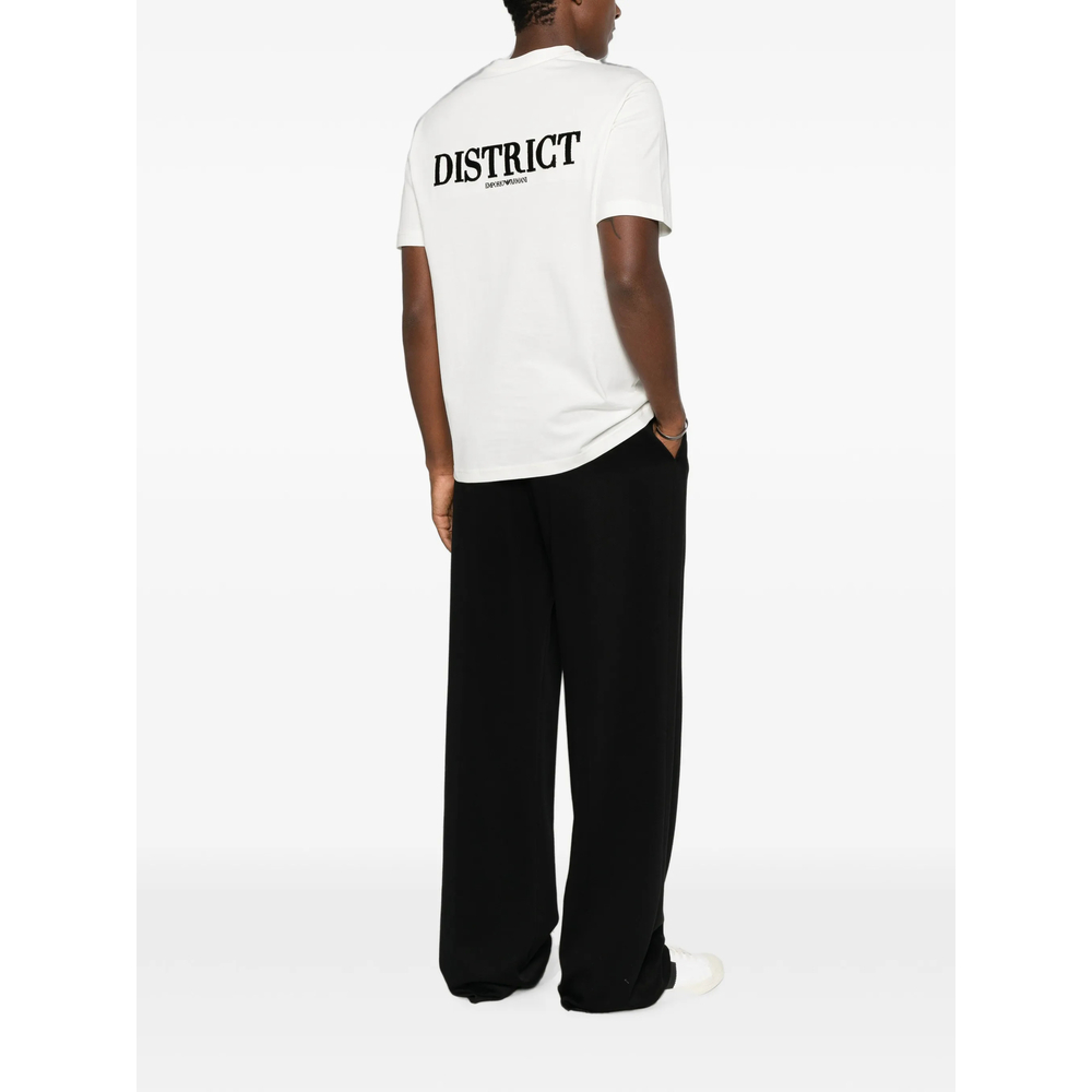 Emporio Armani Logo-Print Crew-Neck T-Shirt