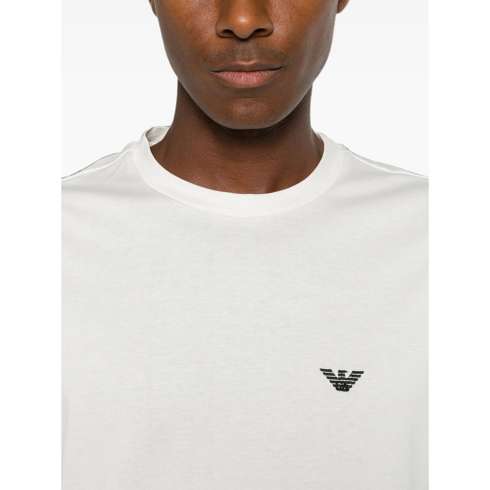 Emporio Armani Logo-Print Crew-Neck T-Shirt