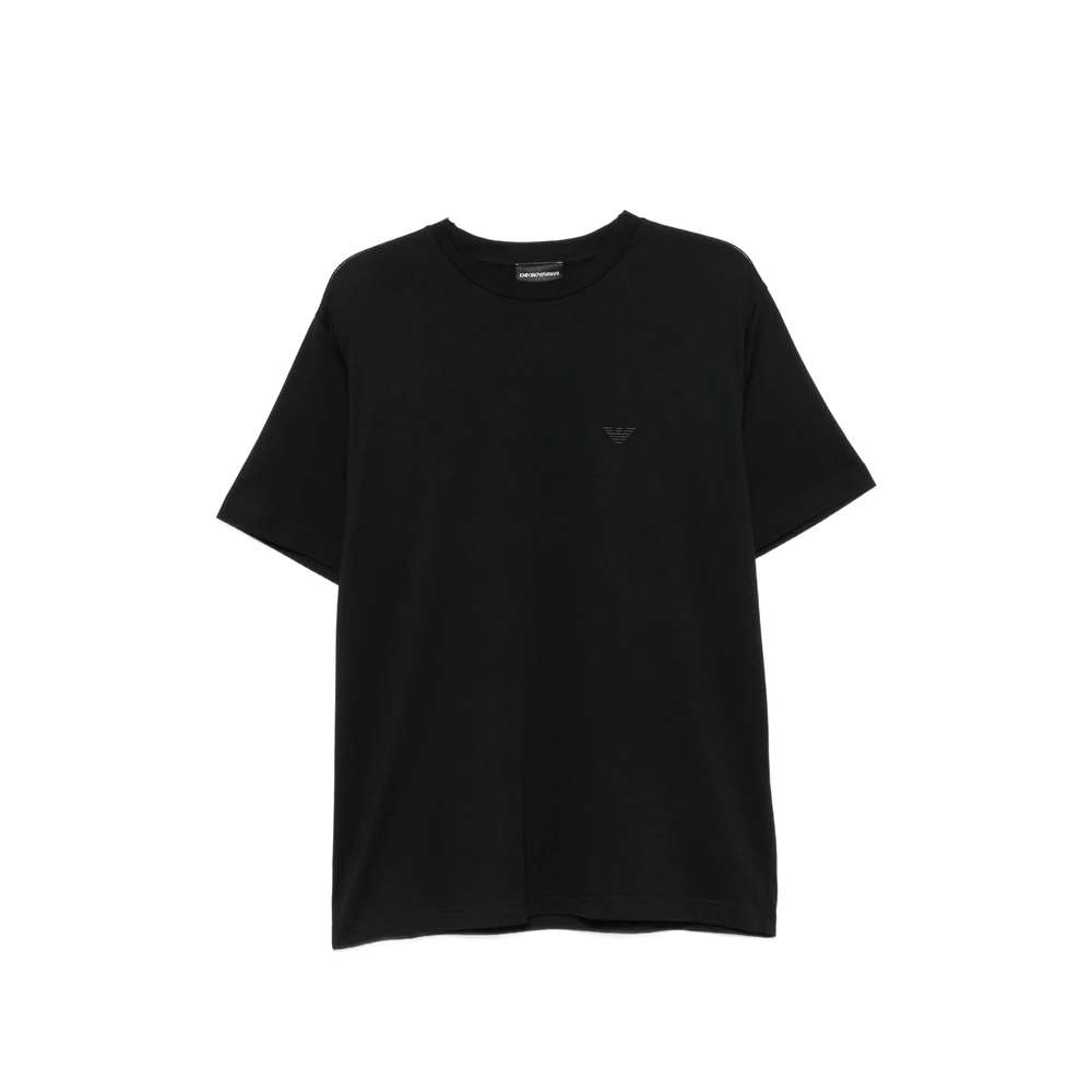 Emporio Armani Logo-Embroidered T-Shirt
