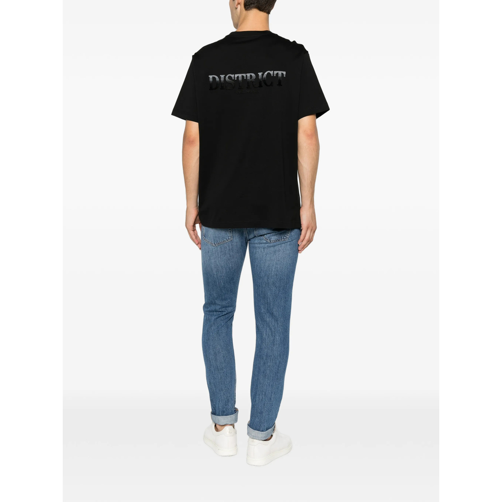 Emporio Armani Logo-Embroidered T-Shirt