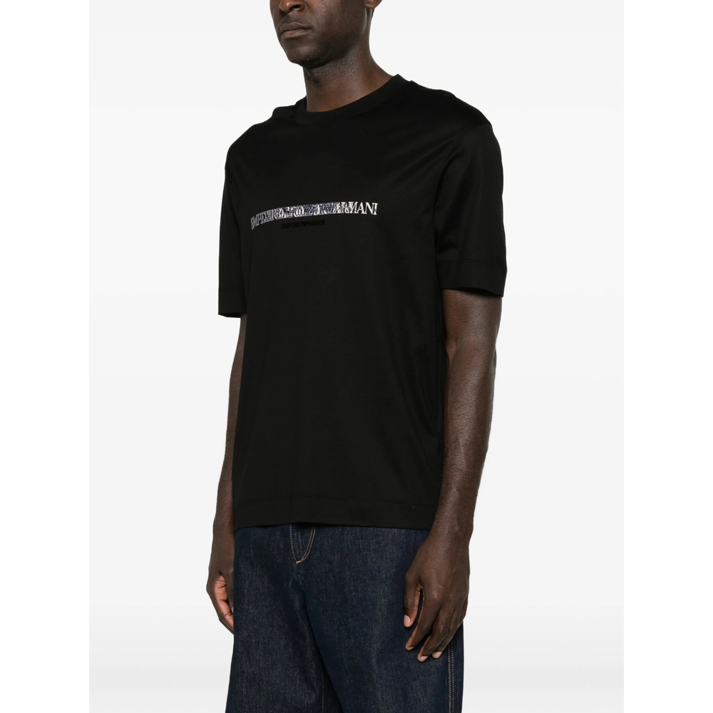 Emporio Armani Logo-Print Short-Sleeve T-Shirt