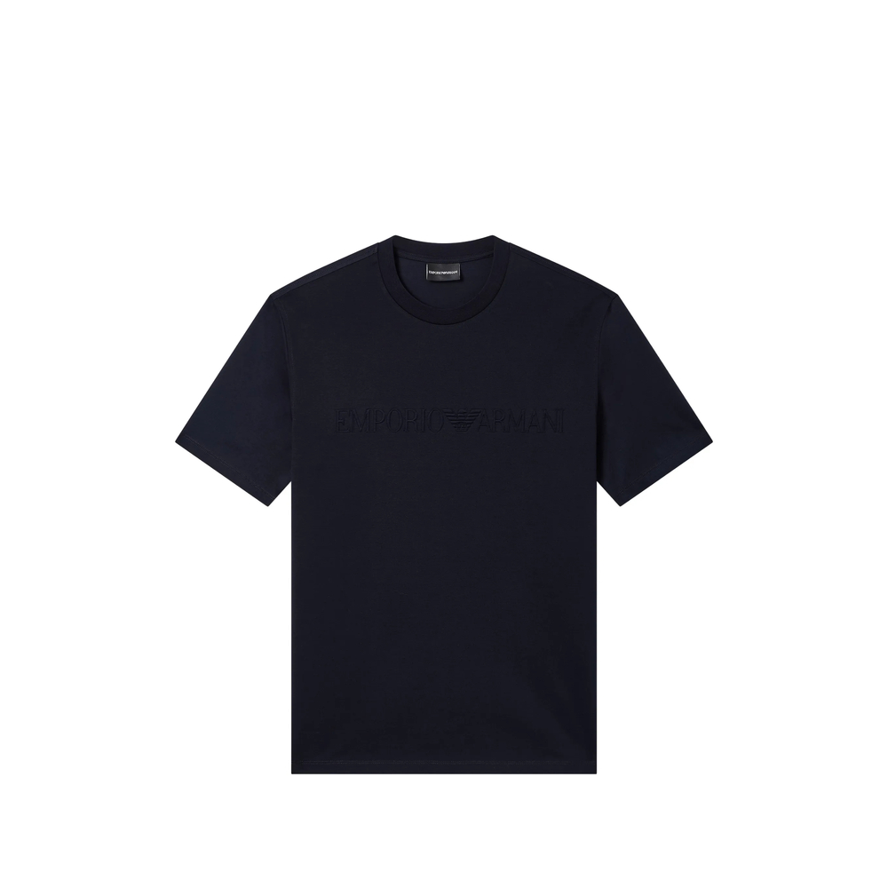 Emporio Armani Intarsia Jersey T-Shirt