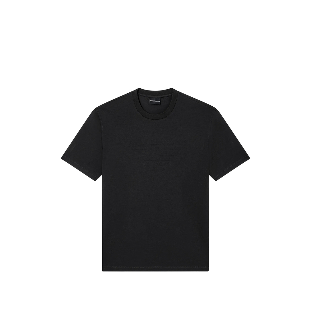 Emporio Armani Intarsia Jersey T-Shirt