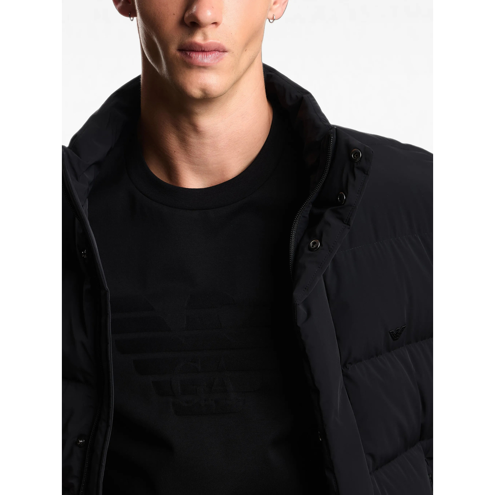 Emporio Armani Intarsia Jersey T-Shirt