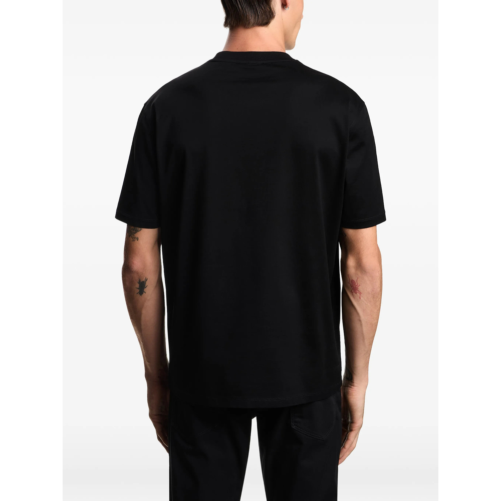 Emporio Armani Intarsia Jersey T-Shirt