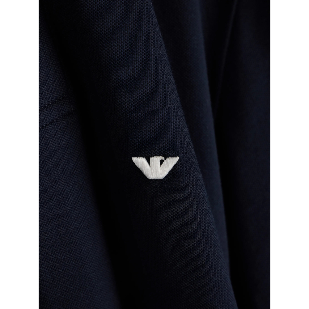 Emporio Armani Slim-Fit Stretch Piqué Polo Shirt