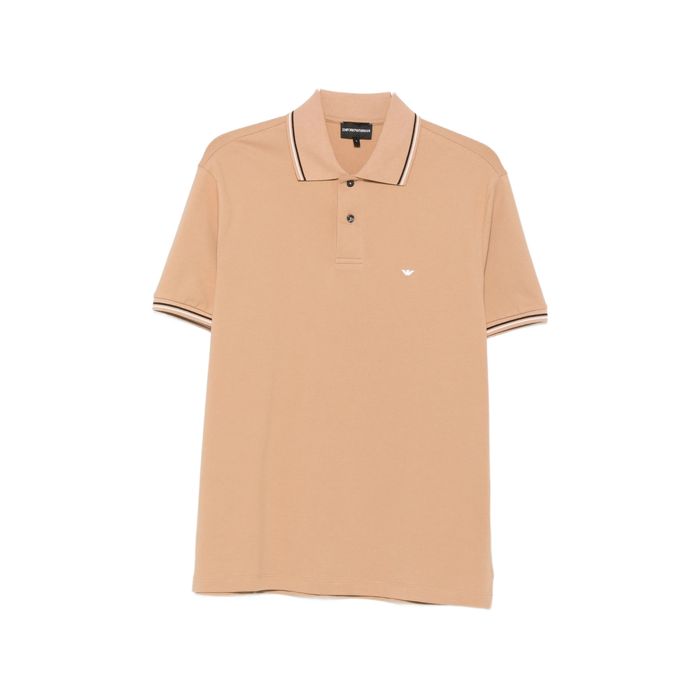 Emporio Armani Polo Shirts In Neutrals