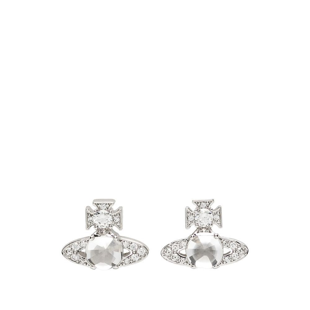 Vivienne Westwood Ondina Earrings In Silver