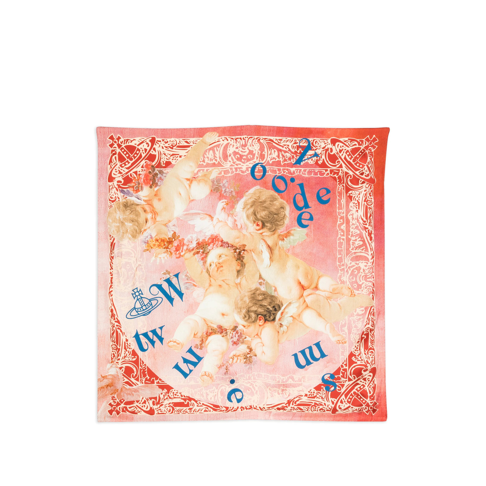 Vivienne Westwood Cherubs-print Scarf