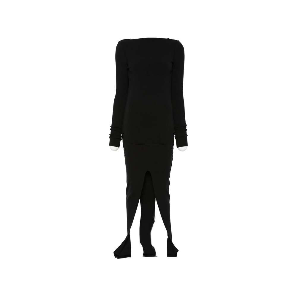 Rick Owens Tight Open-back Maxi Dress
