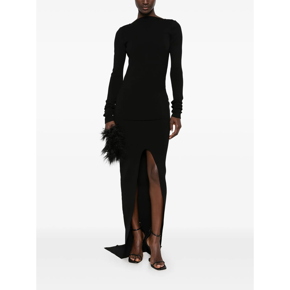 Rick Owens Tight Open-back Maxi Dress