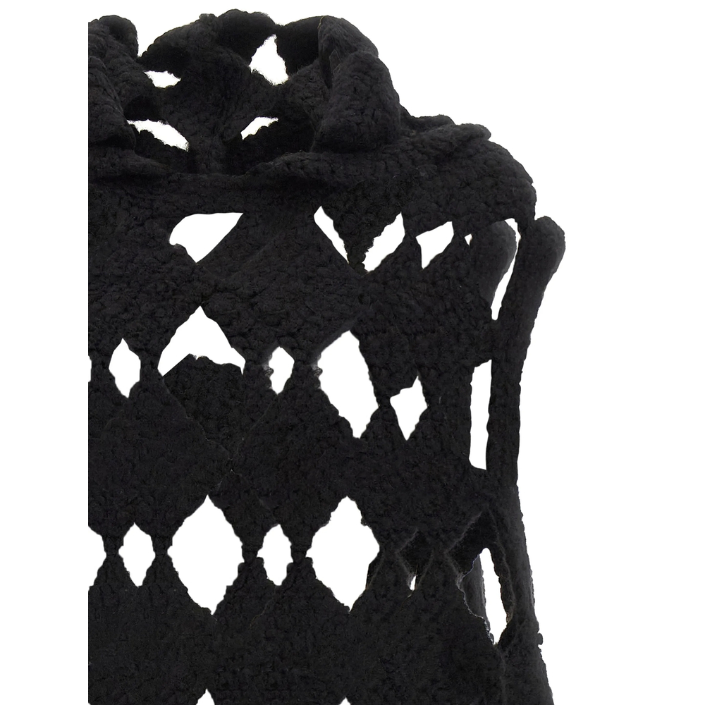 Sarutanya Diamond-Patchwork Tank Top