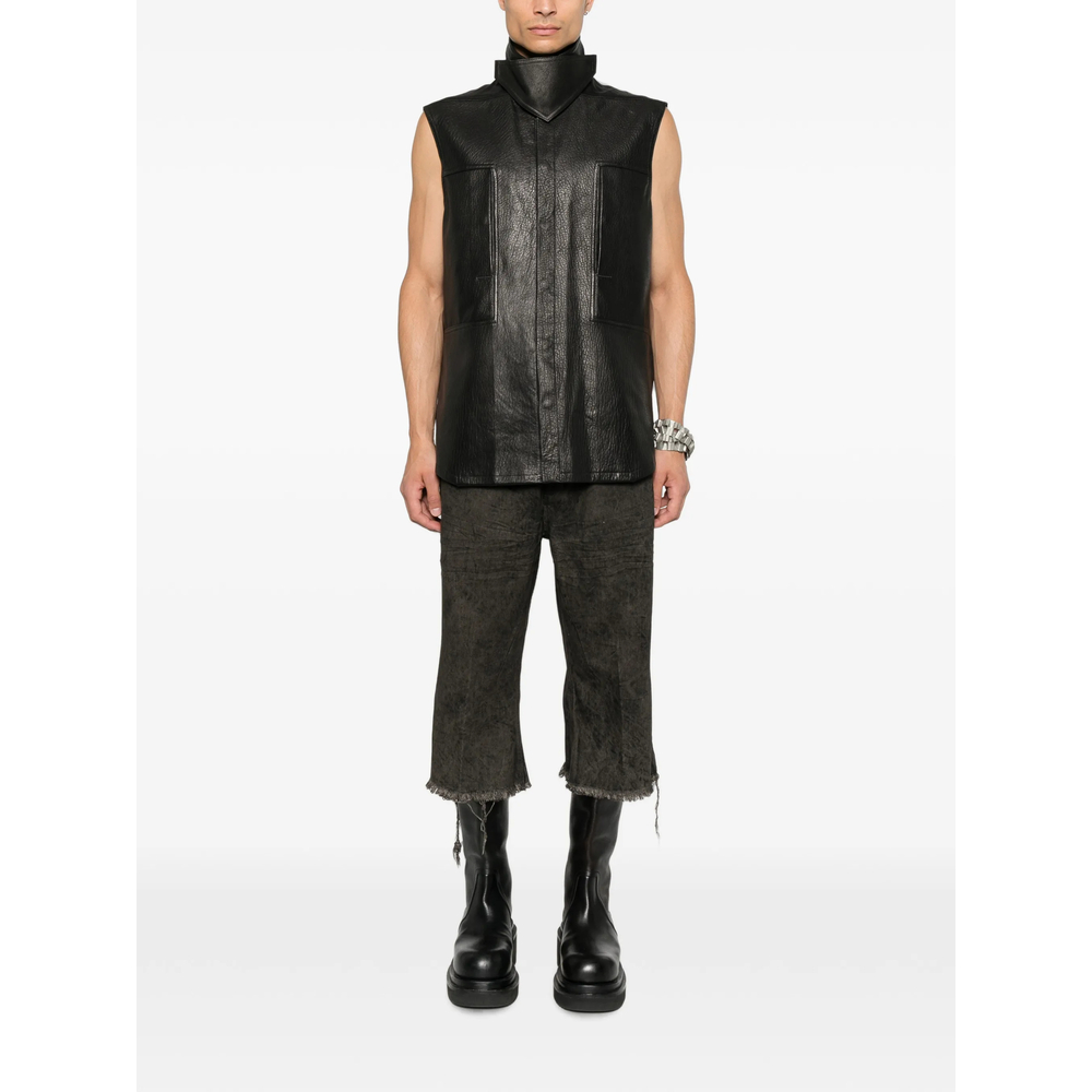 High-Neck Shirt Jacket