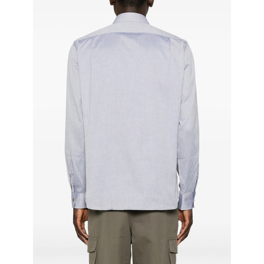 Orb-Embroidered Button-Down Shirt