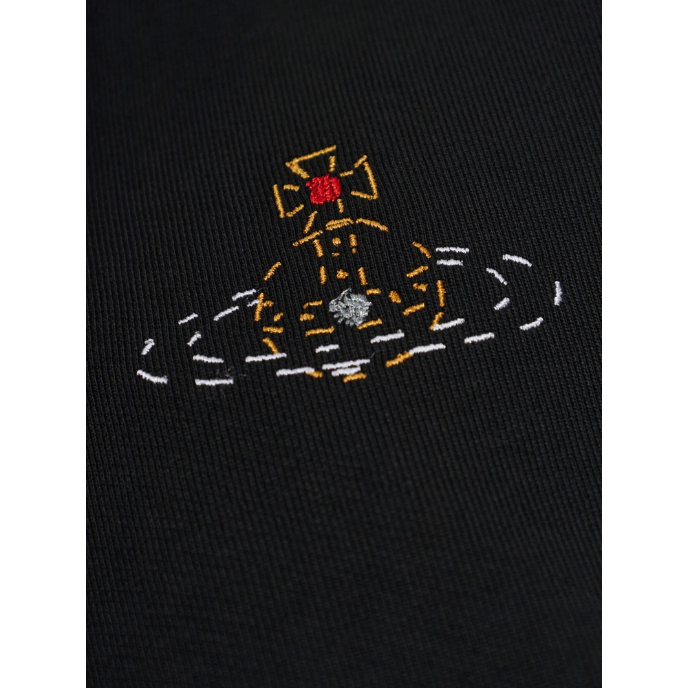 Batwing Embroidered-Logo Hoodie