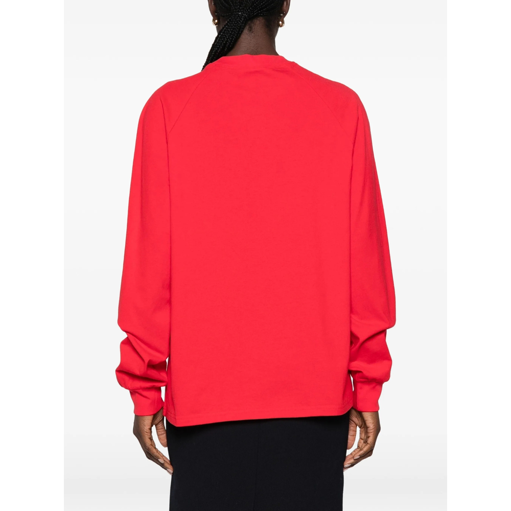 Shushu/Tong Ruffled Logo-Embroidered T-Shirt
