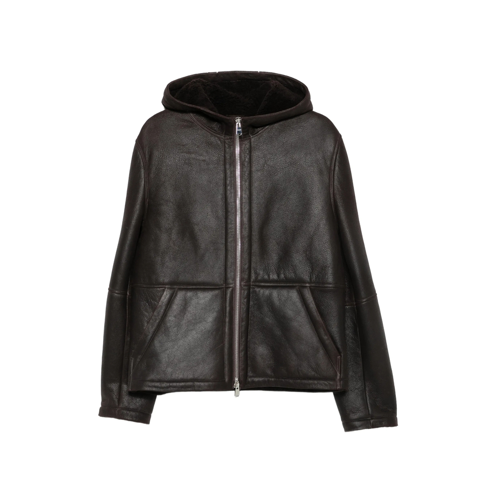 Dondup Hooded Shearling Jacket