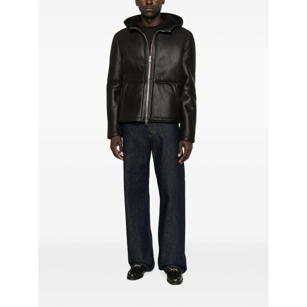 Hooded Shearling Jacket
