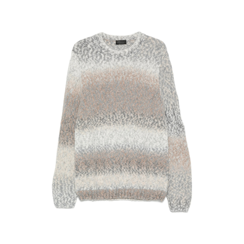 Dondup Gradient-effect Chunky-knit Sweater