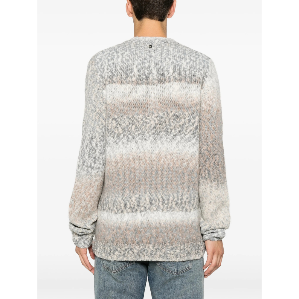 Gradient-Effect Chunky-Knit Sweater