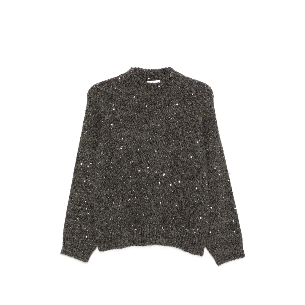 Panicale Cashmere Sequin-embellished High-neck Sweater