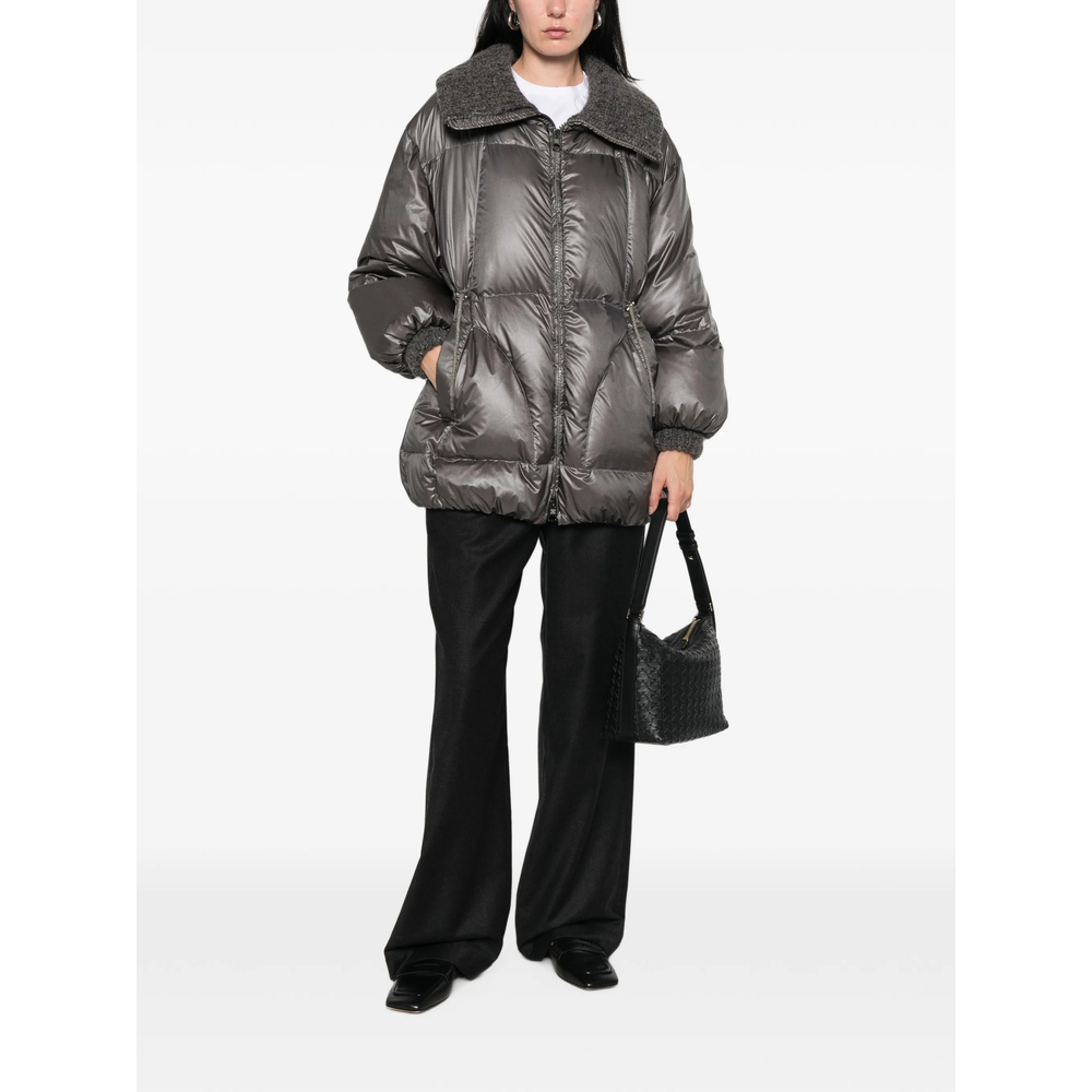 Quilted Drawstring Jacket