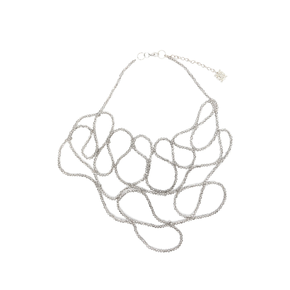 Panicale Cashmere Beaded Necklace