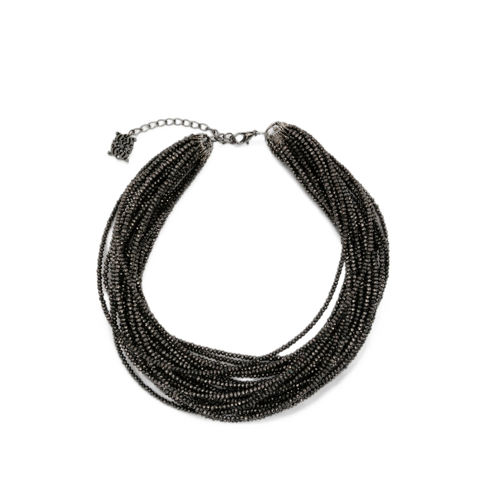 Panicale Cashmere Multi-strand Beaded Necklace