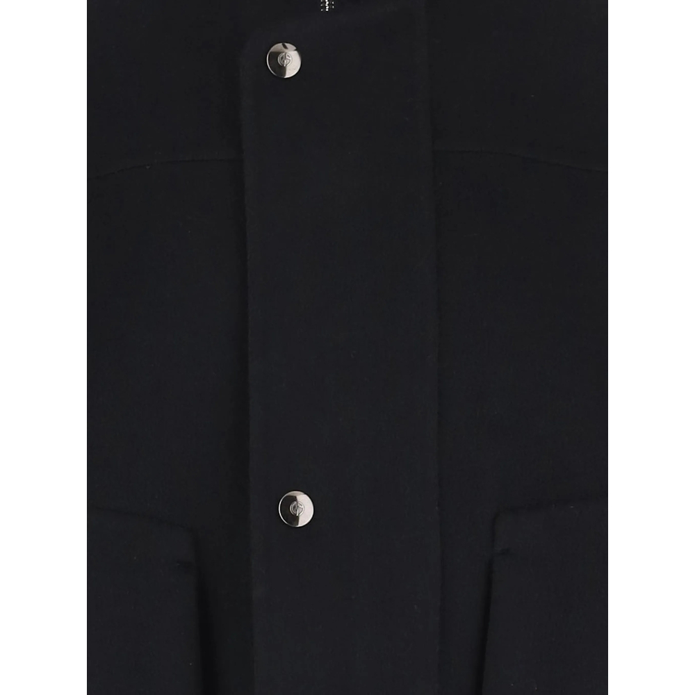 Zip-Up High-Neck Jacket